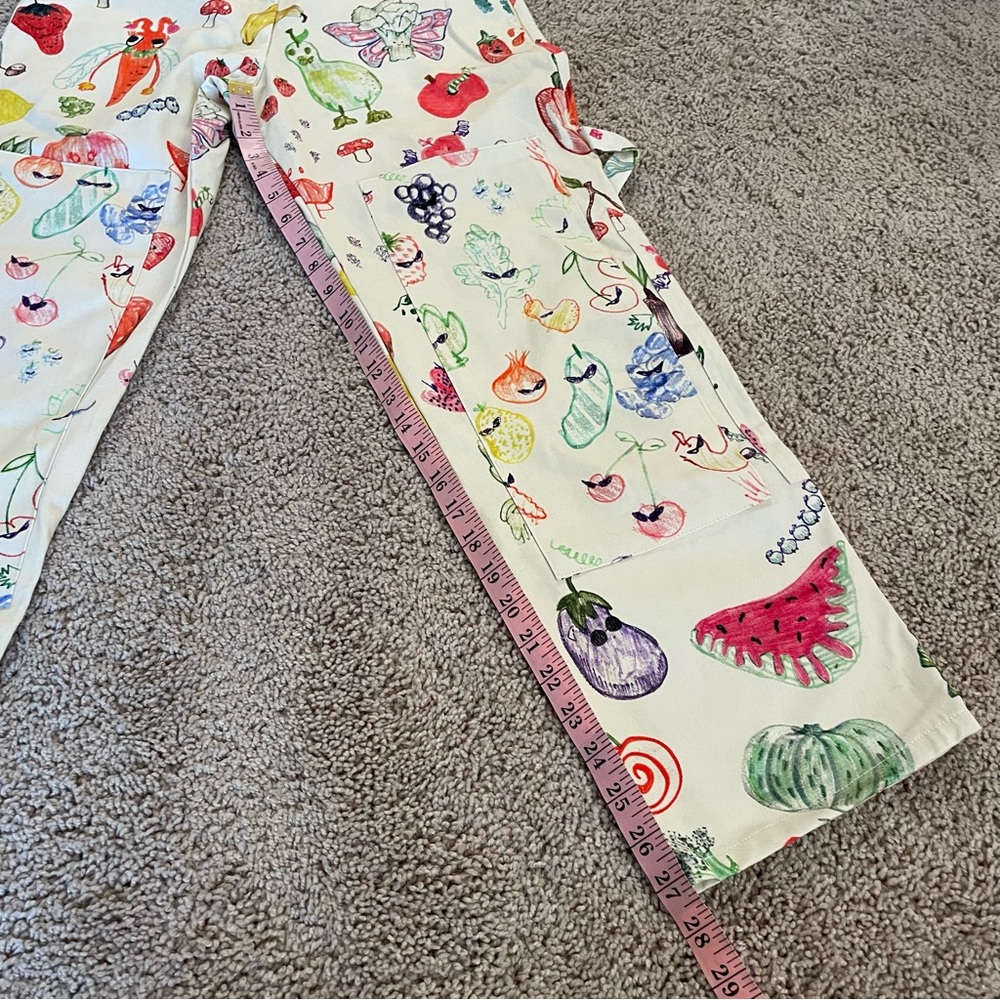 Collina Strada Chason Pant in Chef’s Kiss Vegetable Print Size XS NWT - Picture 15 of 15